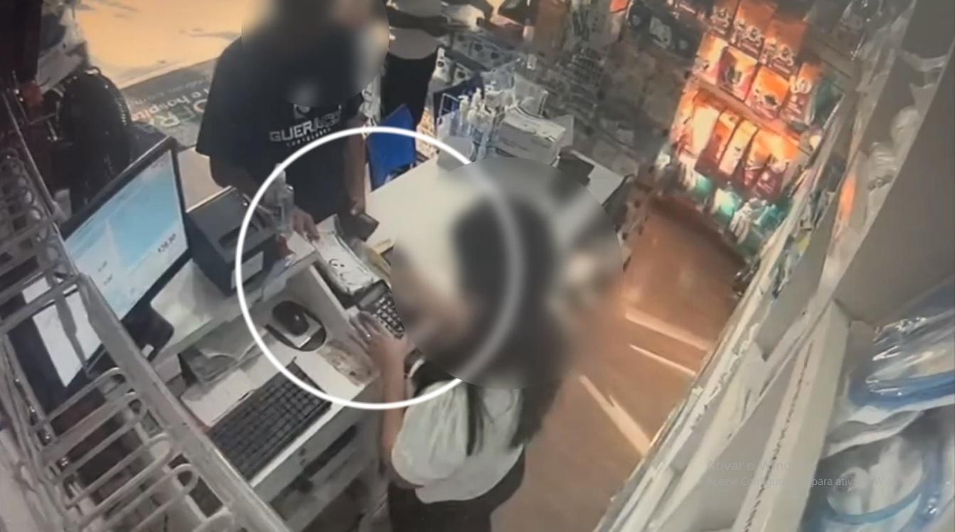 Cliente furta celular em loja na avenida Presidente Vargas no Cidade Nova
