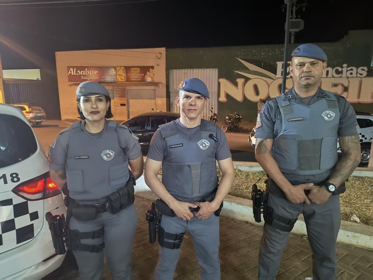 Policiais militares salvam bebê de dois meses engasgada no Jardim Aeroporto