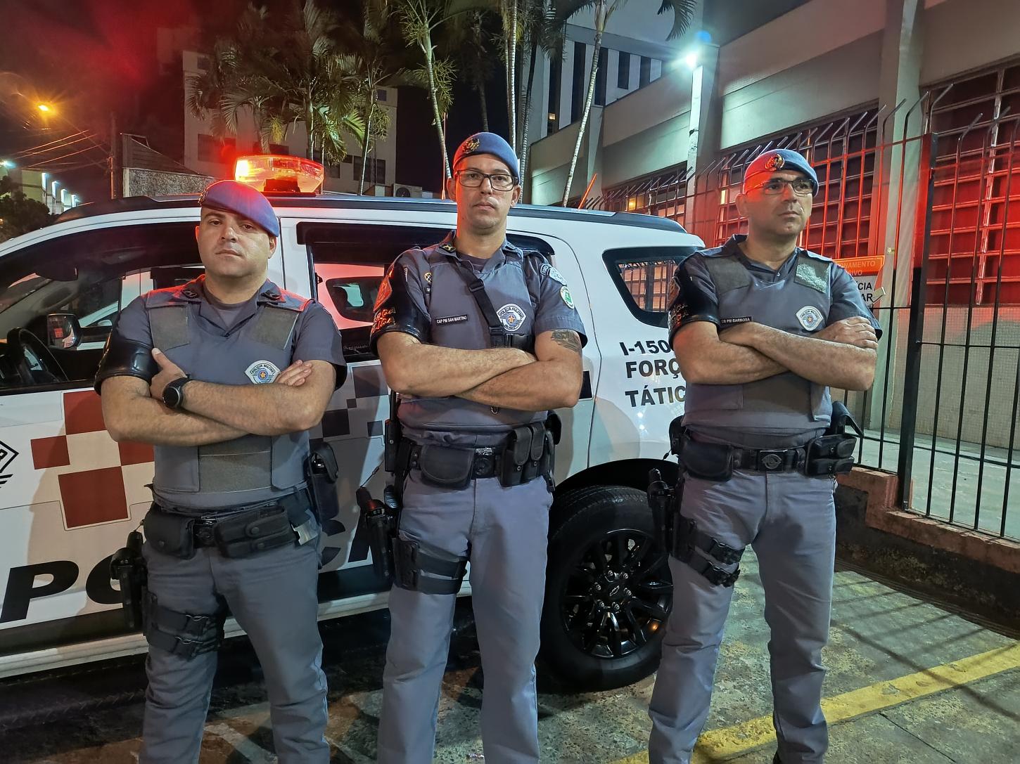 Força Tática recupera uma moto e dois carros furtados em Franca