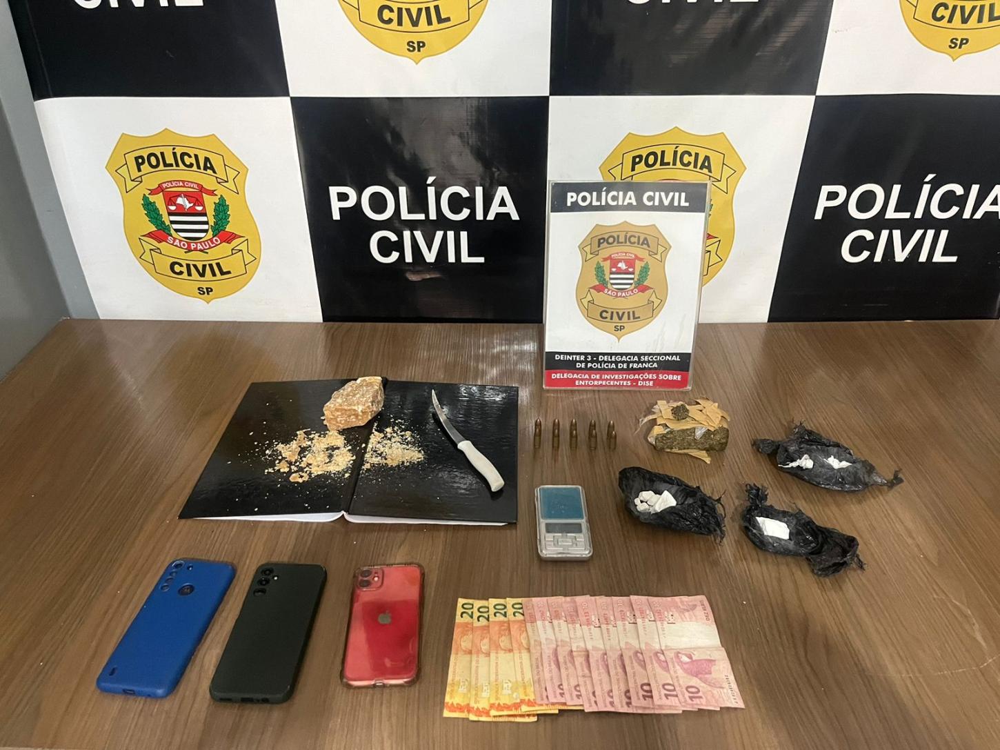 DISE prende homem com drogas e munições no Jardim Luiza II