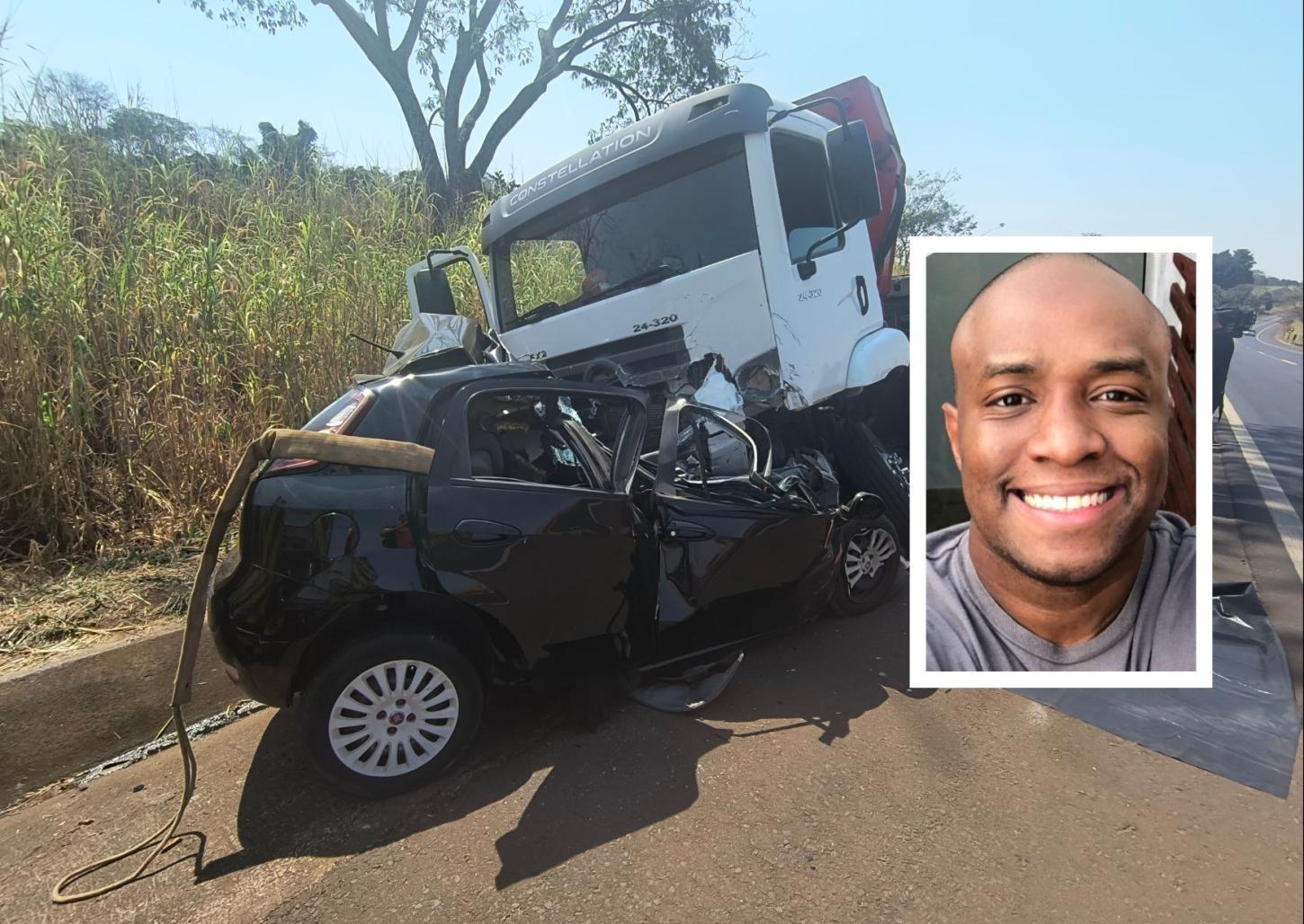 Homem morre em colisão frontal na rodovia Prefeito Fábio Talarico