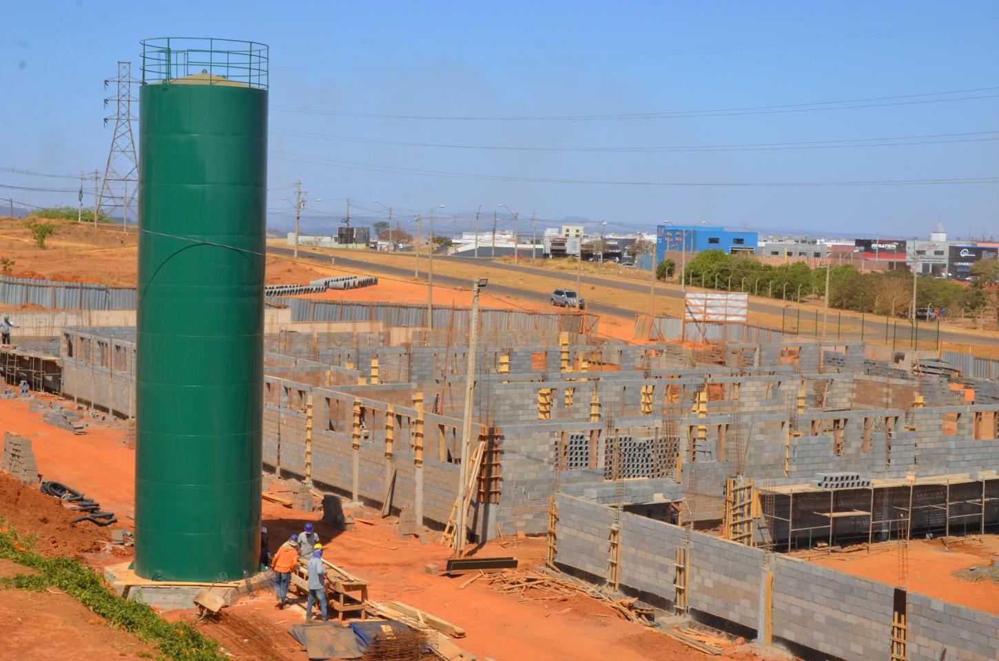 Obras do Núcleo de Gestão Assistencial seguem em andamento no Botânico