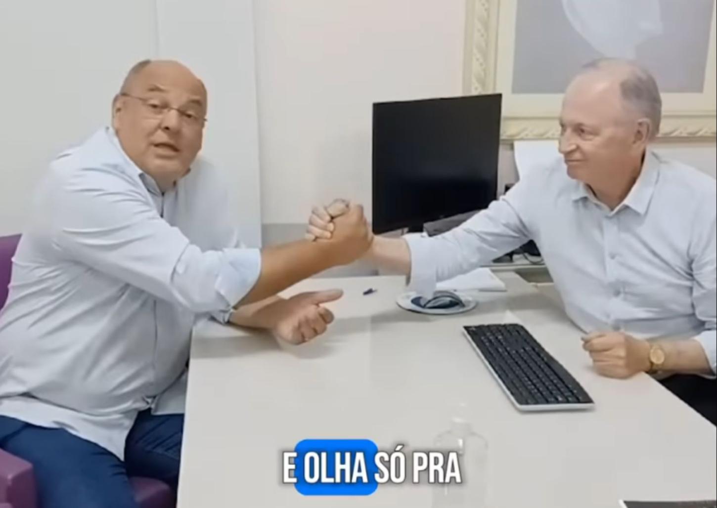 Após críticas a Alexandre, Ubiali recua e resolve apoiá-lo no 2º turno