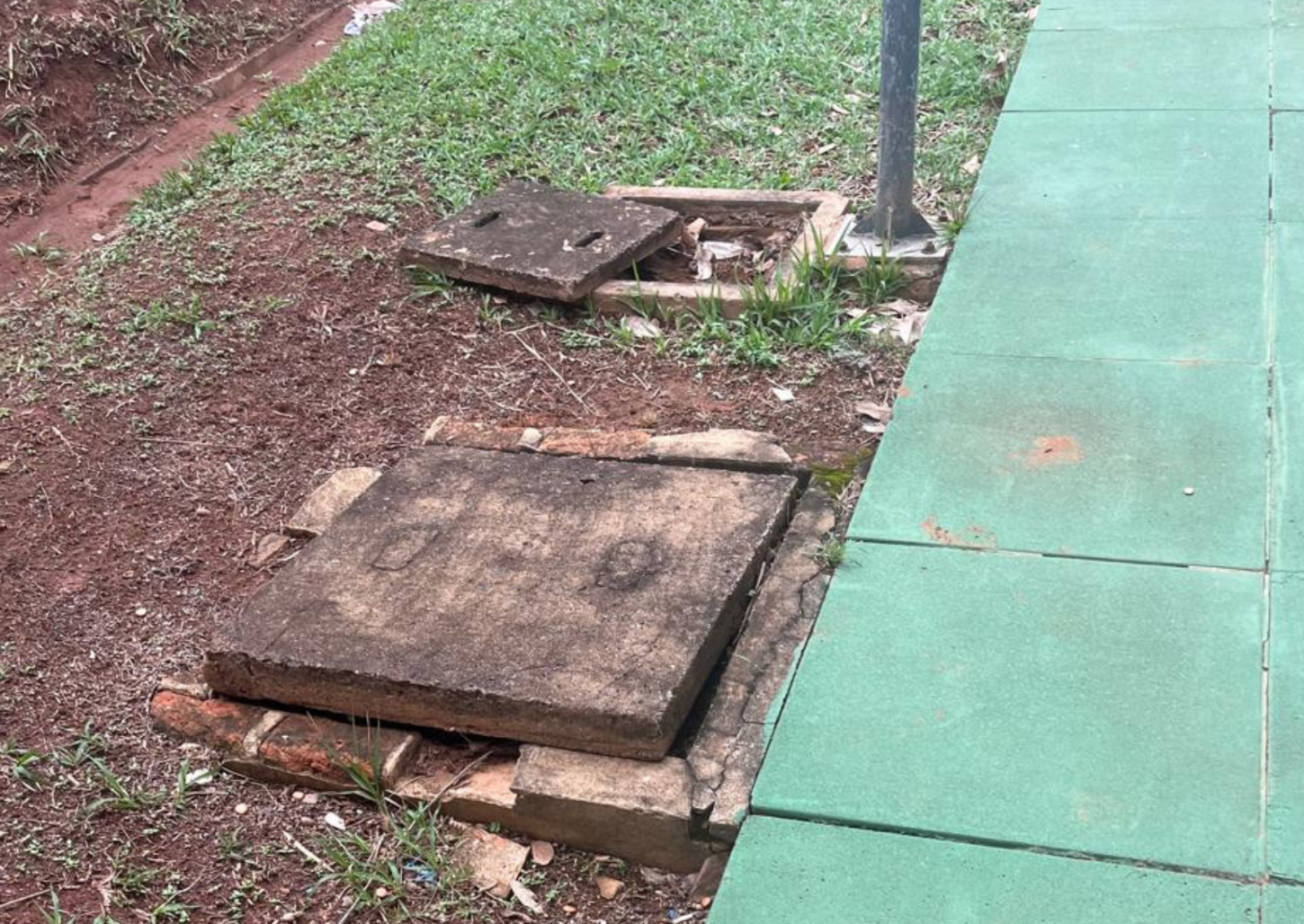 Bandidos furtam fiação de escola no City Petrópolis e aulas são suspensas