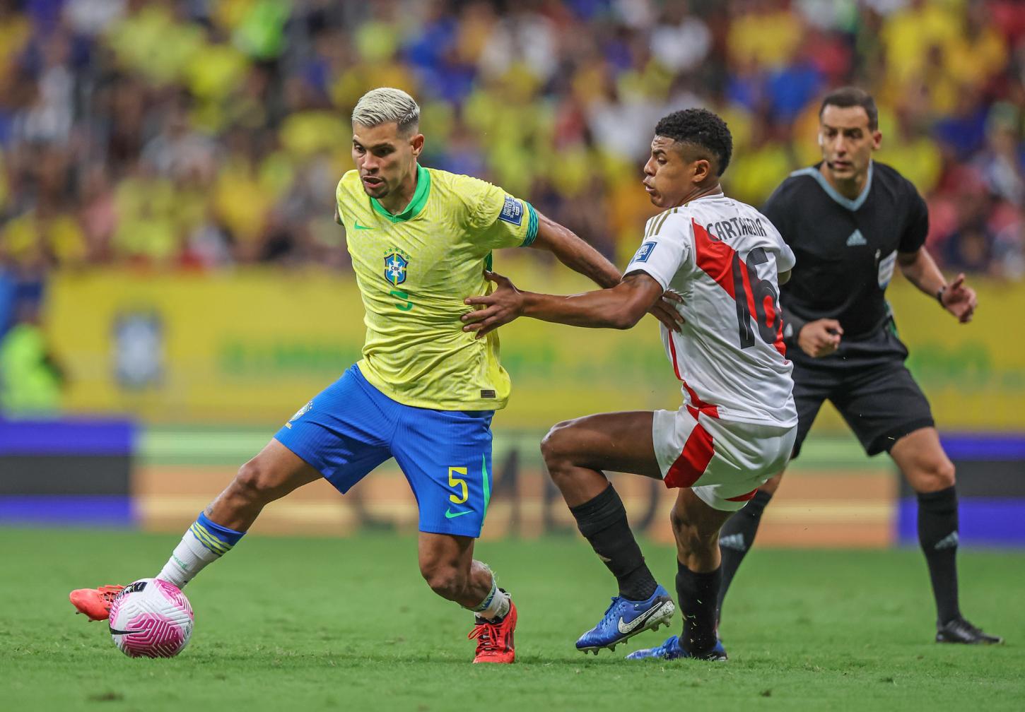 Brasil goleia o Peru por 4 a 0 pelas eliminatórias do mundial 2026