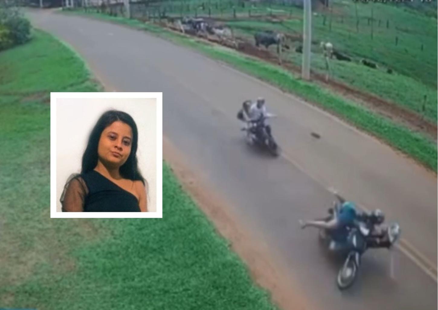 Câmera registrou acidente que terminou com morte de jovem