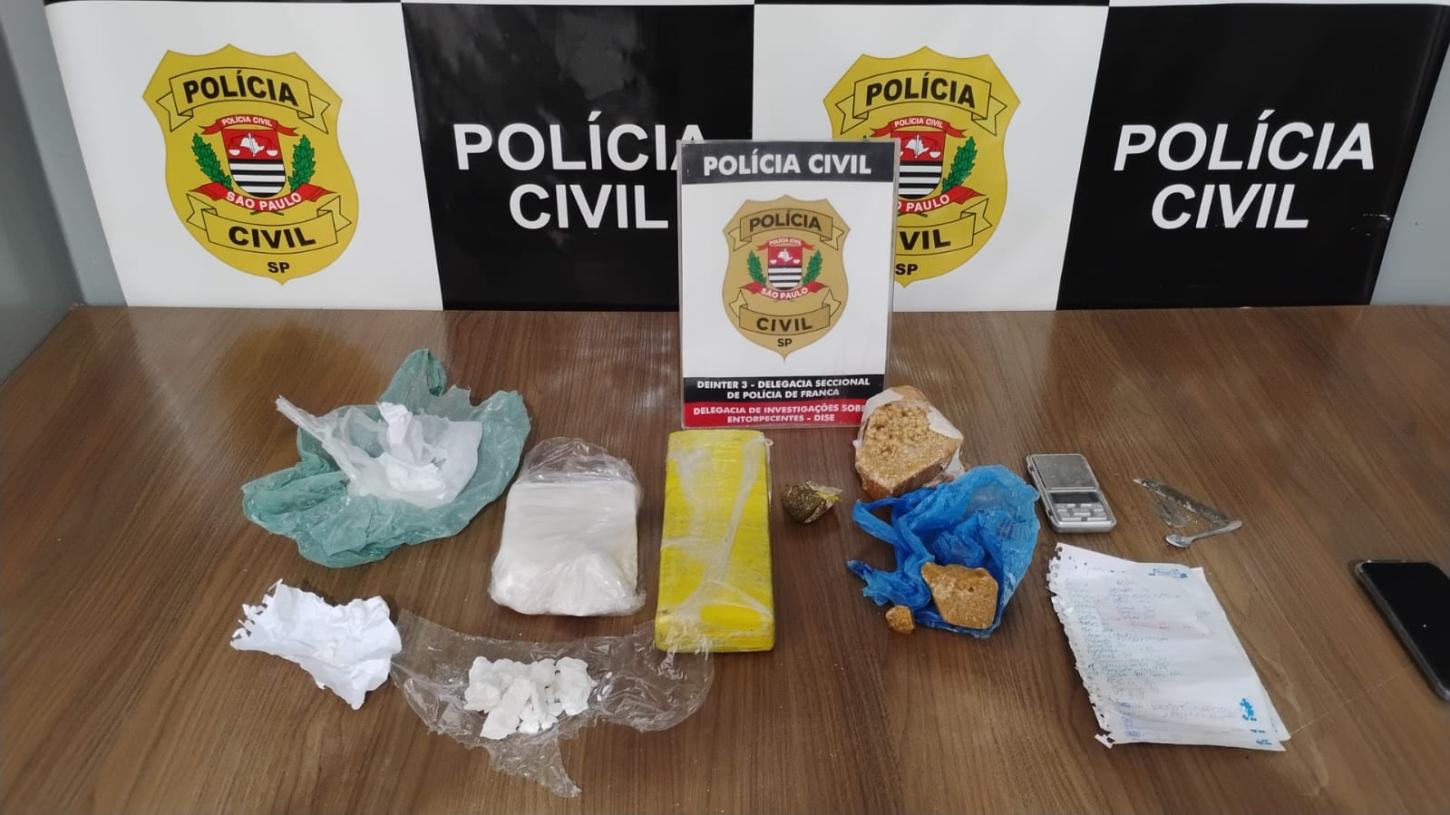Homem é preso por tráfico de drogas no Jardim Parati