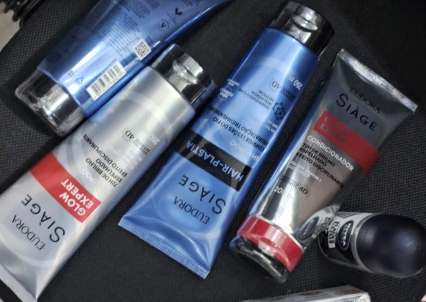 Mulher furta shampoo e condicionador em supermercado e acaba presa