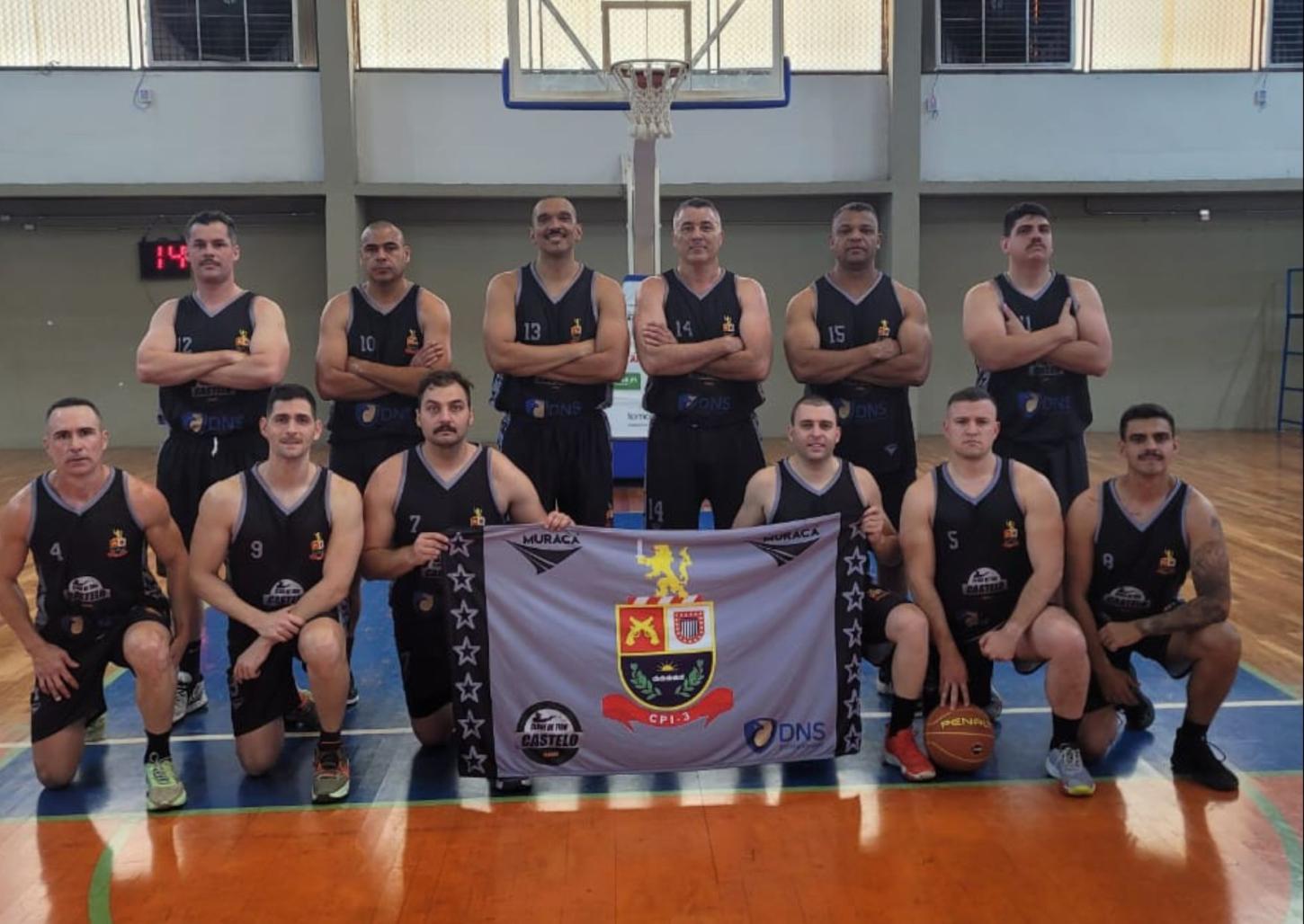 Time de basquete do CPI-3 está nas quartas de final do Campeonato da Polícia Militar
