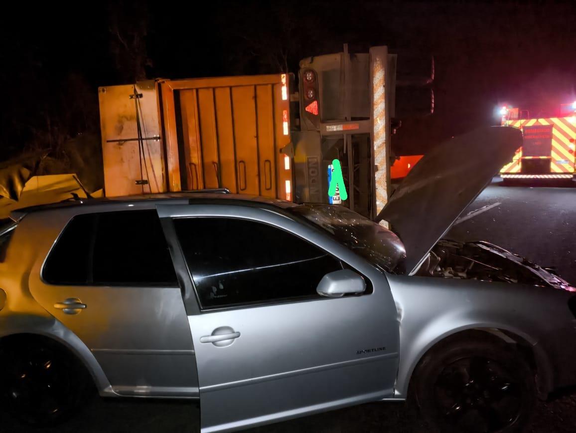 Acidente na rodovia Cândido Portinari deixa três pessoas em estado grave