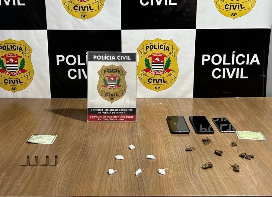 Irmãos são presos por tráfico de drogas pela DISE em Rifaina