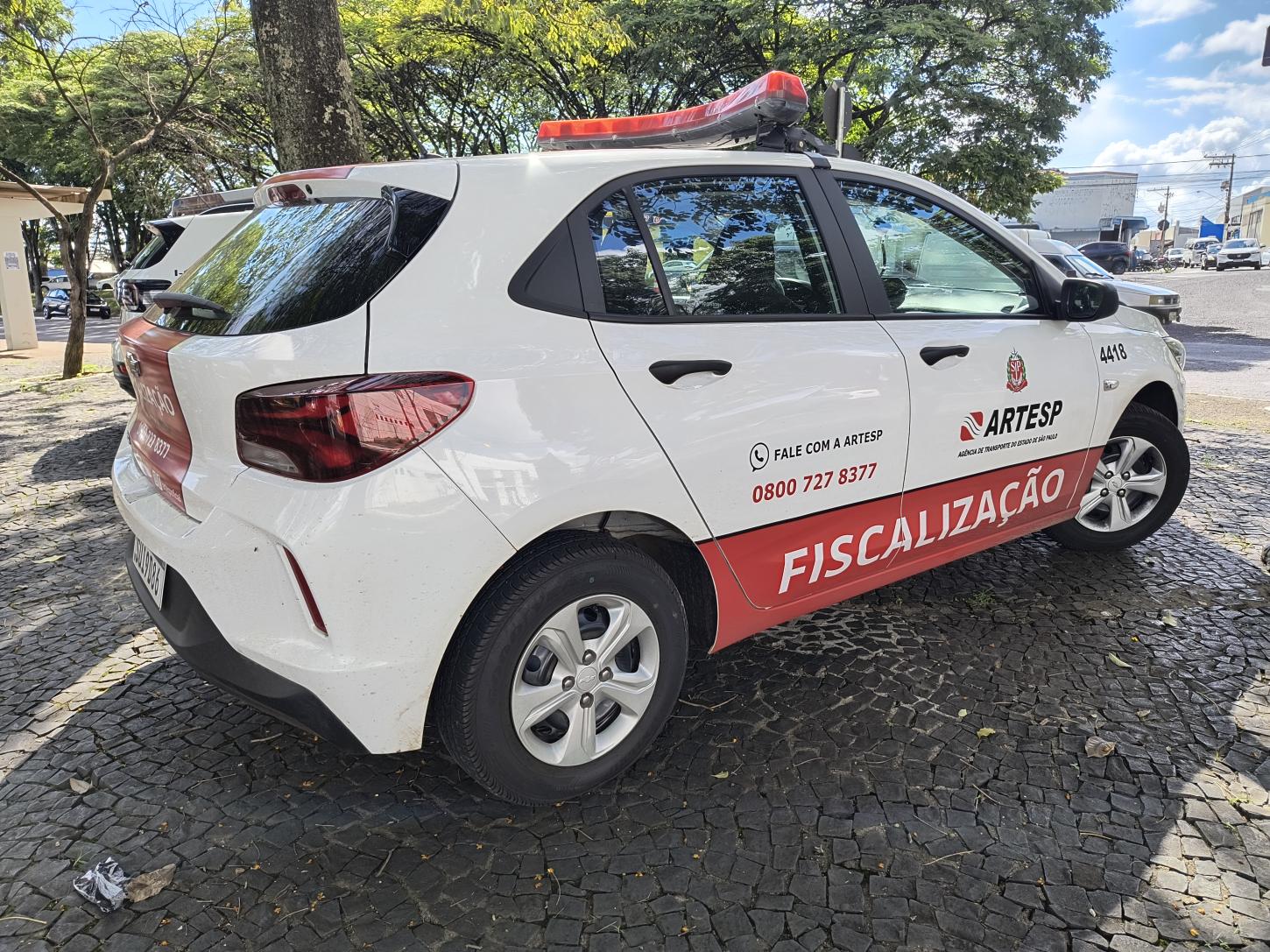 Artesp realiza fiscalização em Franca contra o transporte clandestino