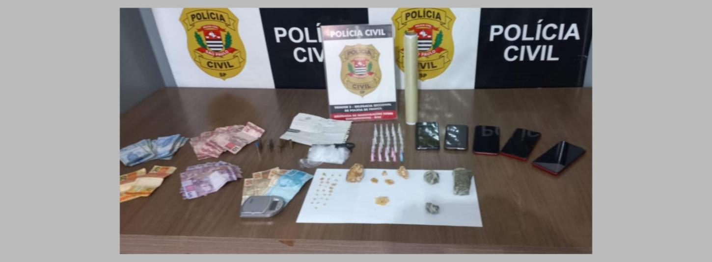 DISE acaba com “biqueira” no Esmeralda; dois adolescentes foram apreendidos