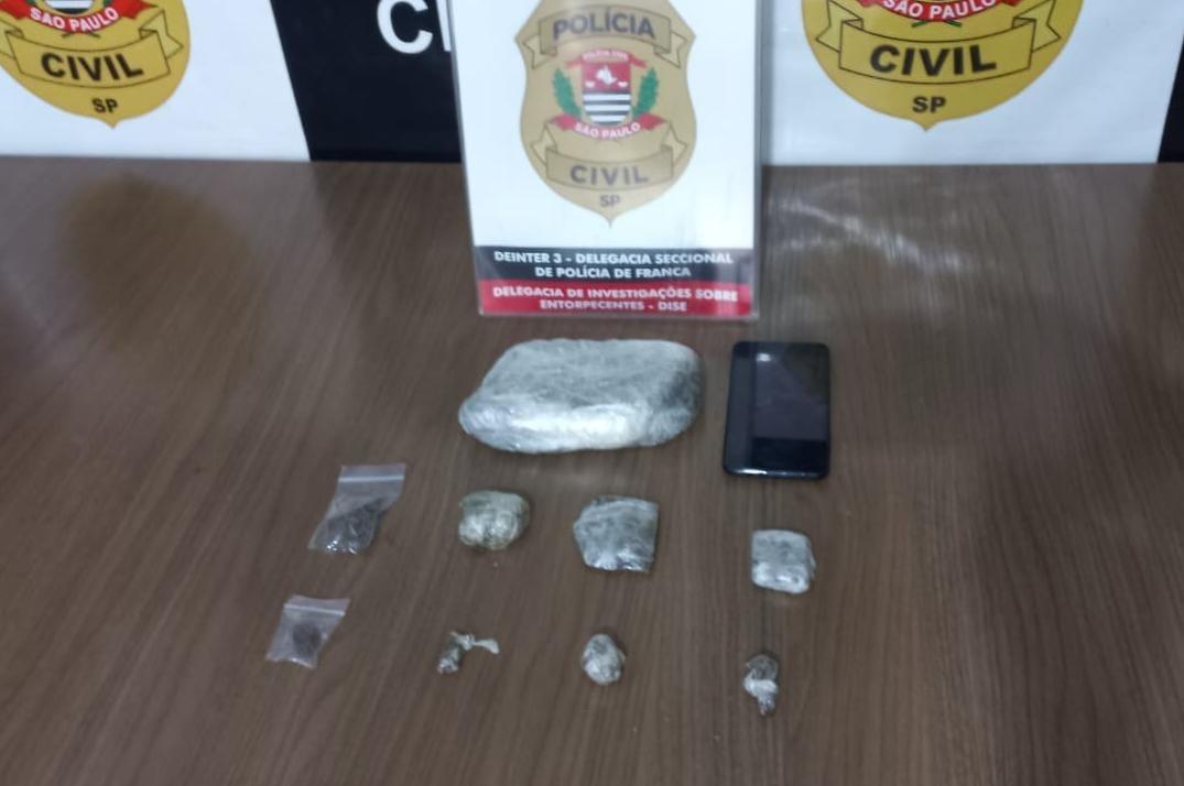 Traficante é preso pela DISE com maconha no Jardim Paulistano