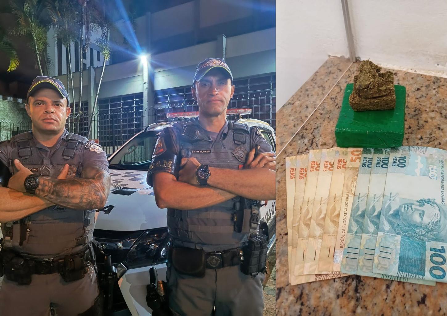 Traficante é preso pela Rocam com droga na cueca no São Joaquim