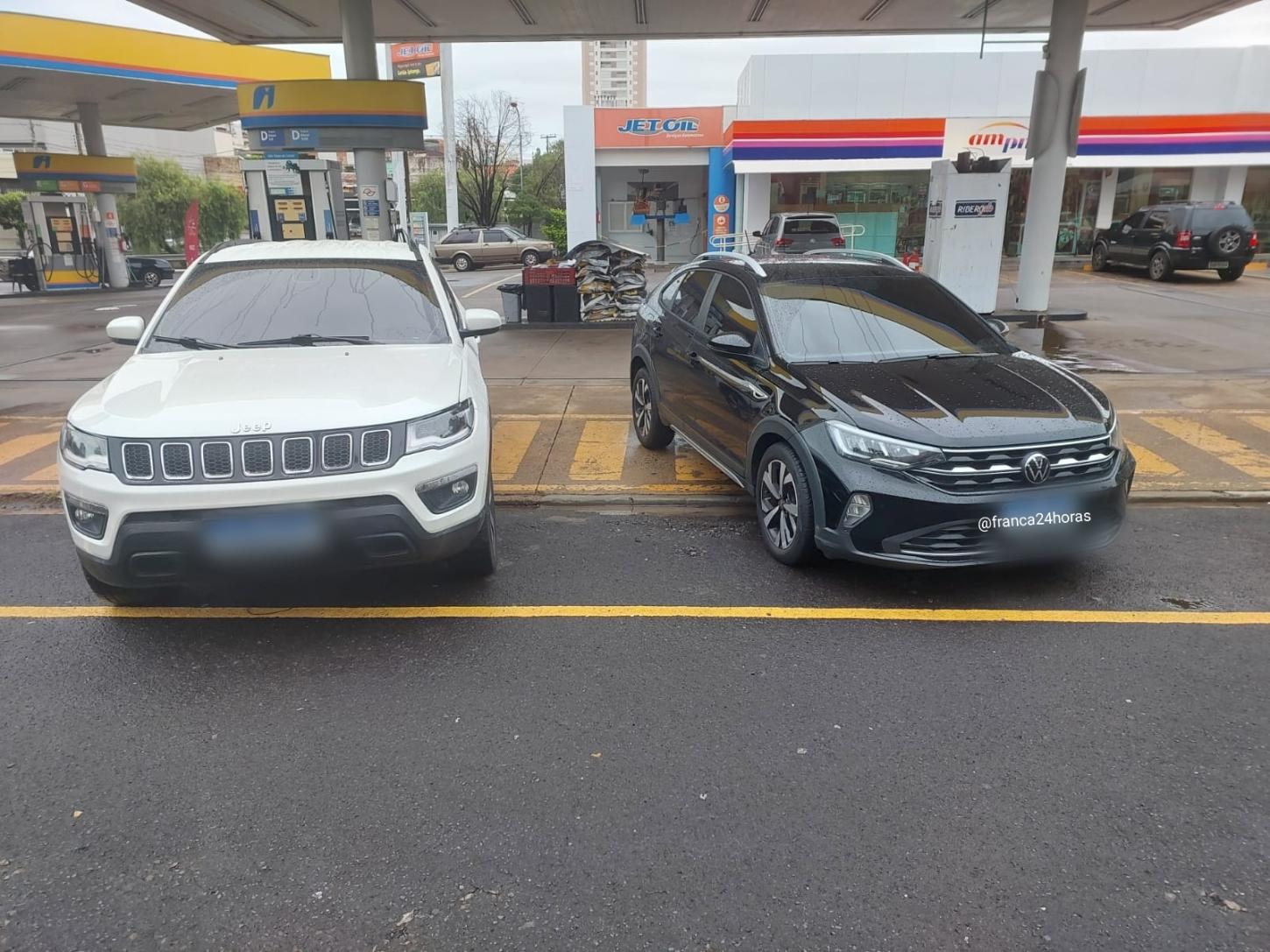 Dois são presos pela Força Tática com veículos clonado e roubado