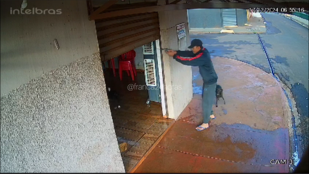 Ladrão é preso pela Polícia Militar após tentar assaltar bar