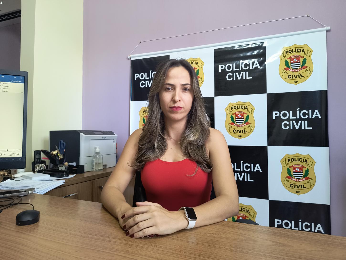 Polícia Civil tenta identificar homem que colocou fogo em mulher