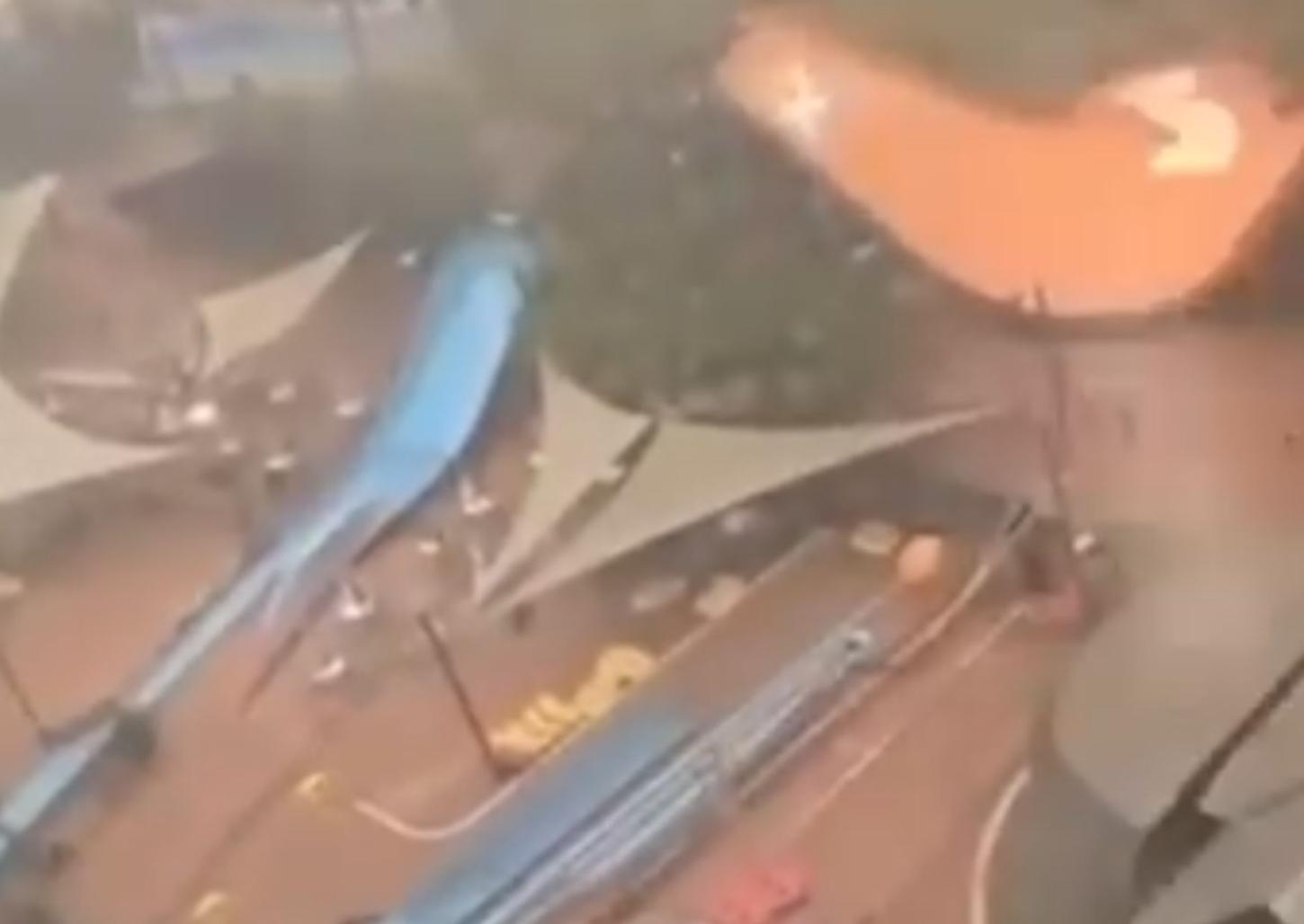 Parque aquático que ficou inundado permaneceu fechado hoje (22)