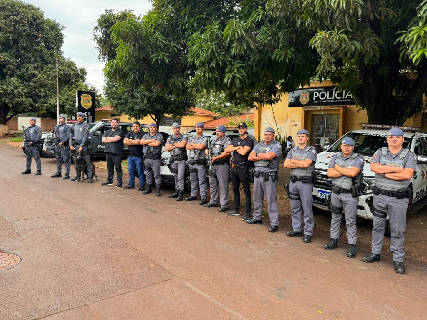 Operação das polícias Civil e Militar termina com dois presos na região