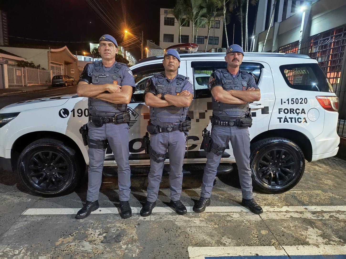 Casal de assaltantes é capturado pela Força Tática no Jardim Portinari