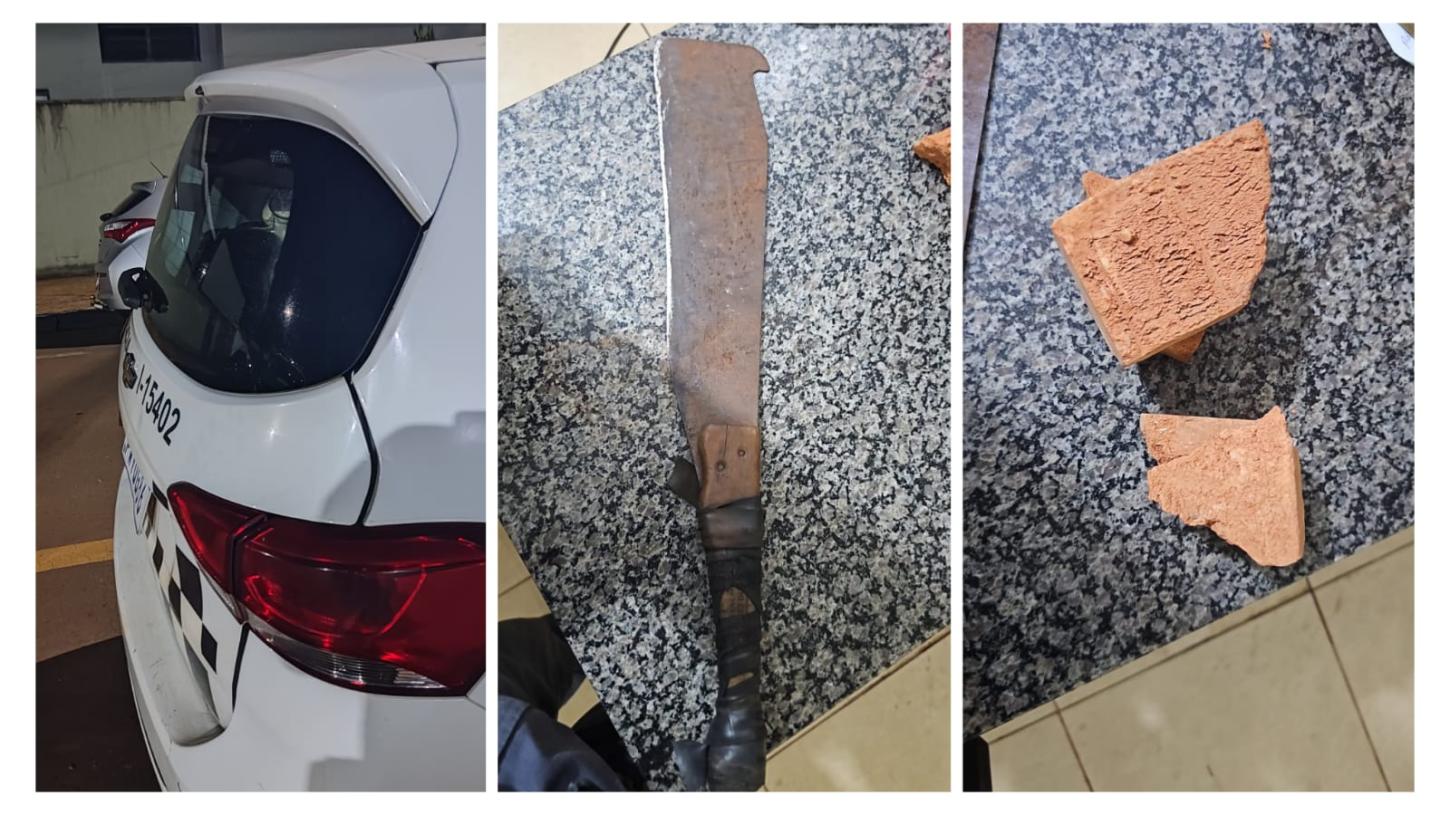 Dupla é presa pela PM por descumprir medida protetiva e resistir à prisão