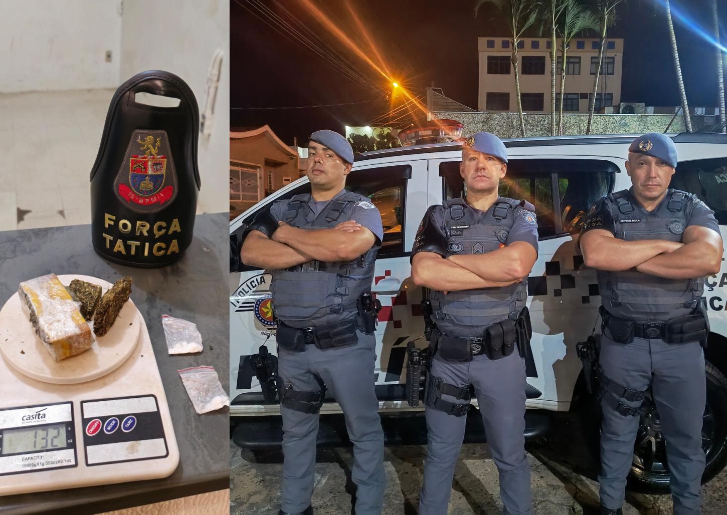 Força Tática prende traficante no Miramontes durante a madrugada