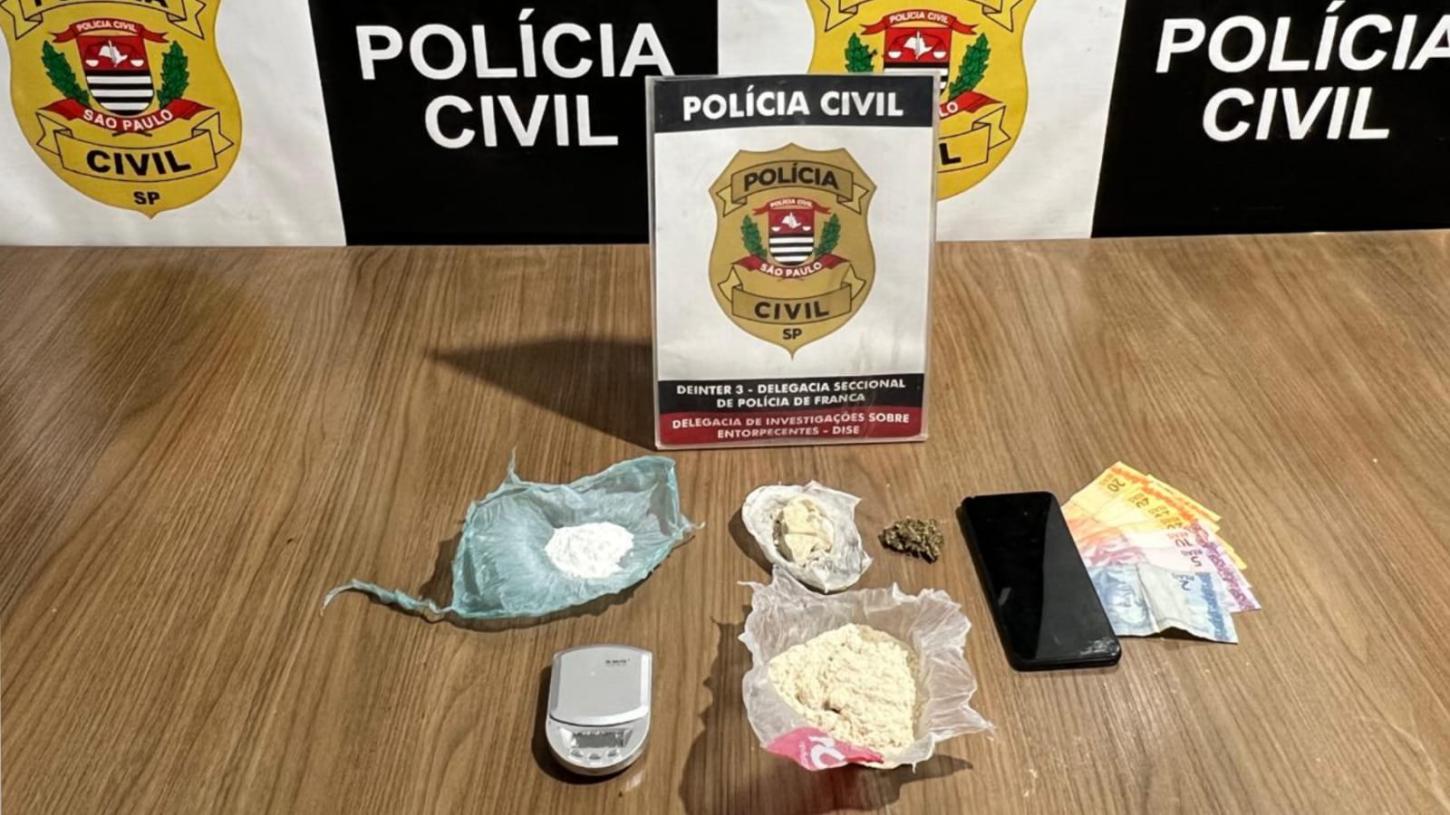 DISE prende homem de 18 anos por tráfico de drogas no Santa Maria