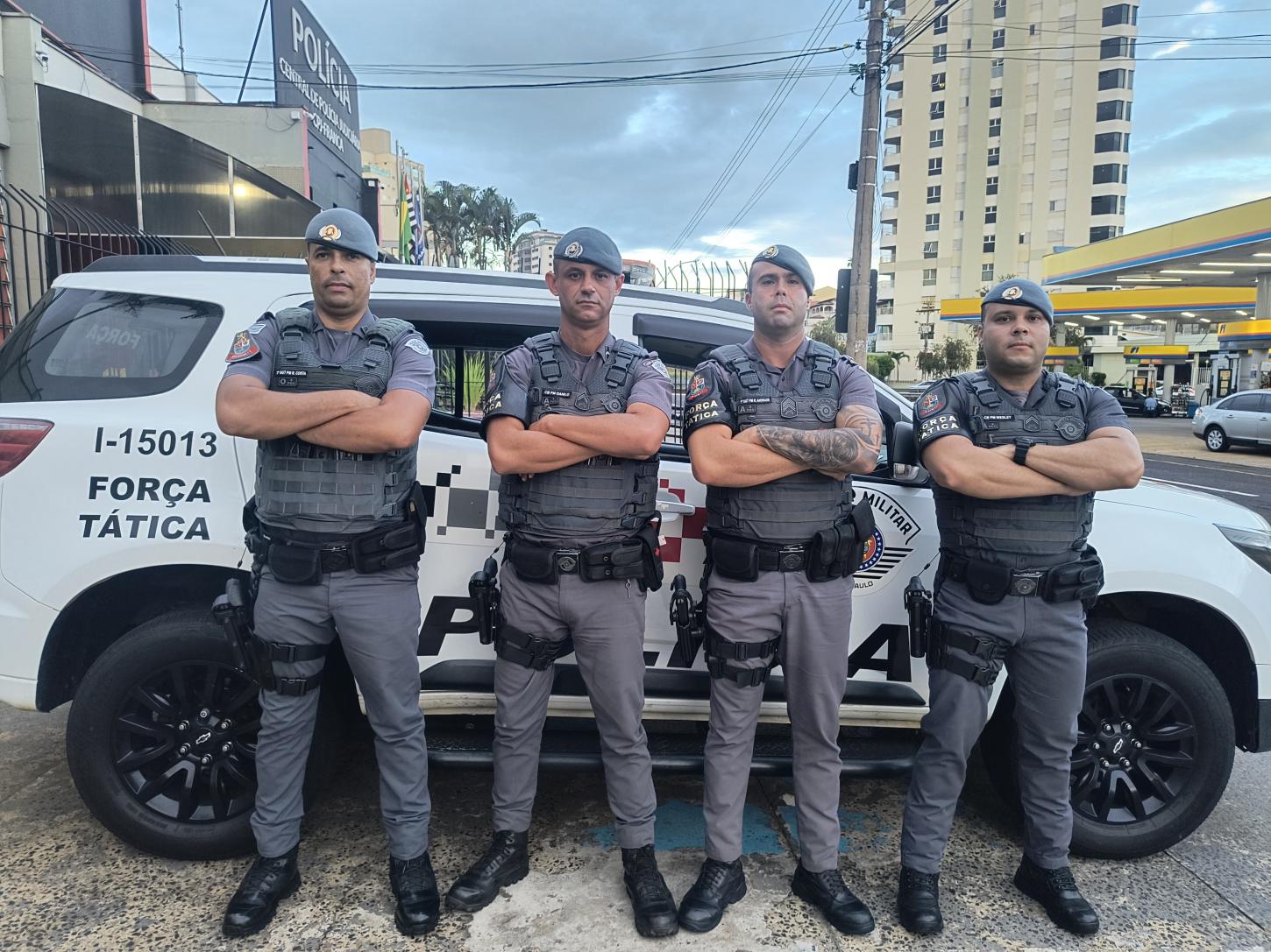 Policiais da Força Tática capturam assaltante no Jardim Pinheiros