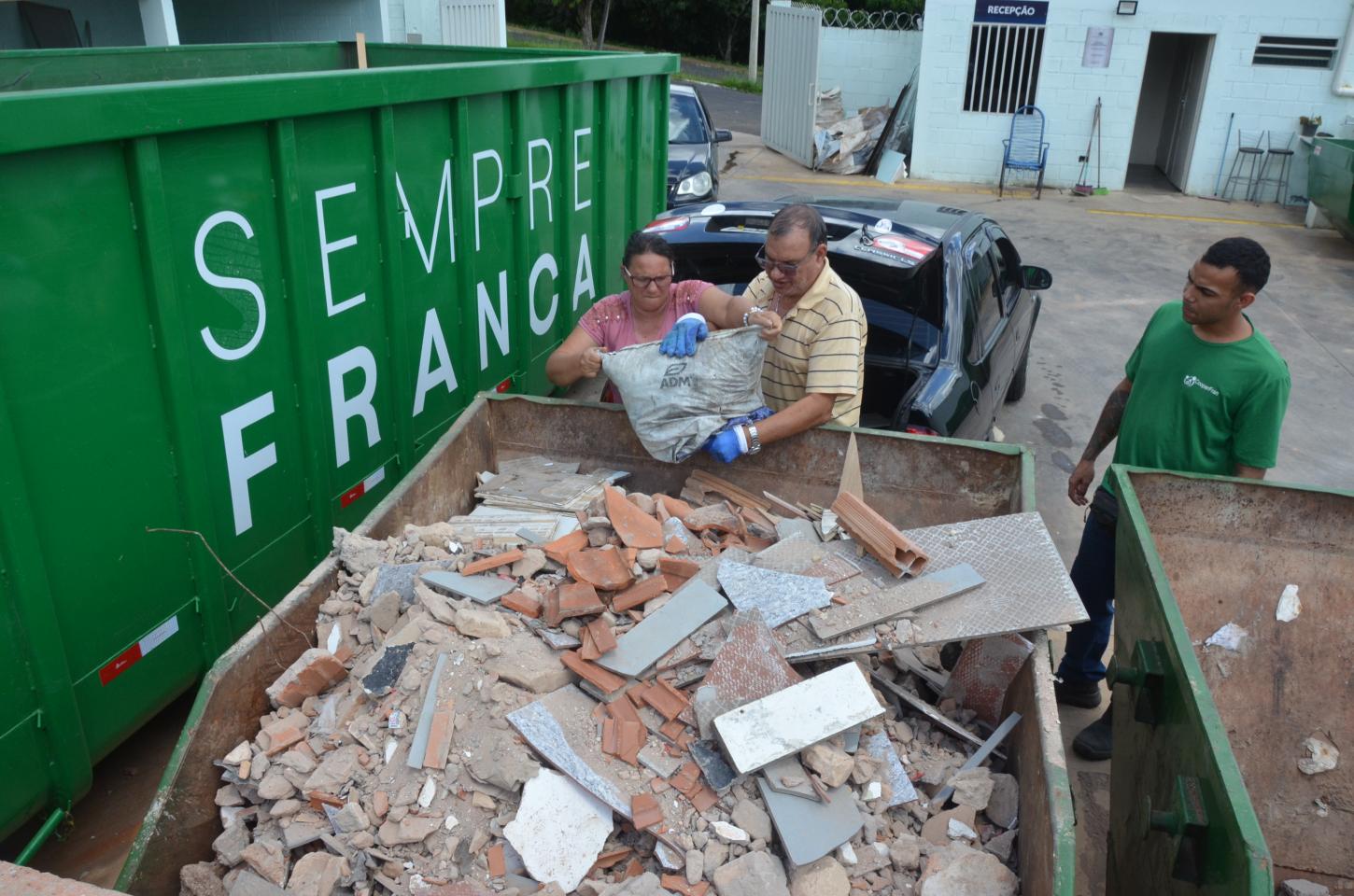 Prefeitura oferece ecopontos gratuitos para descarte de materiais