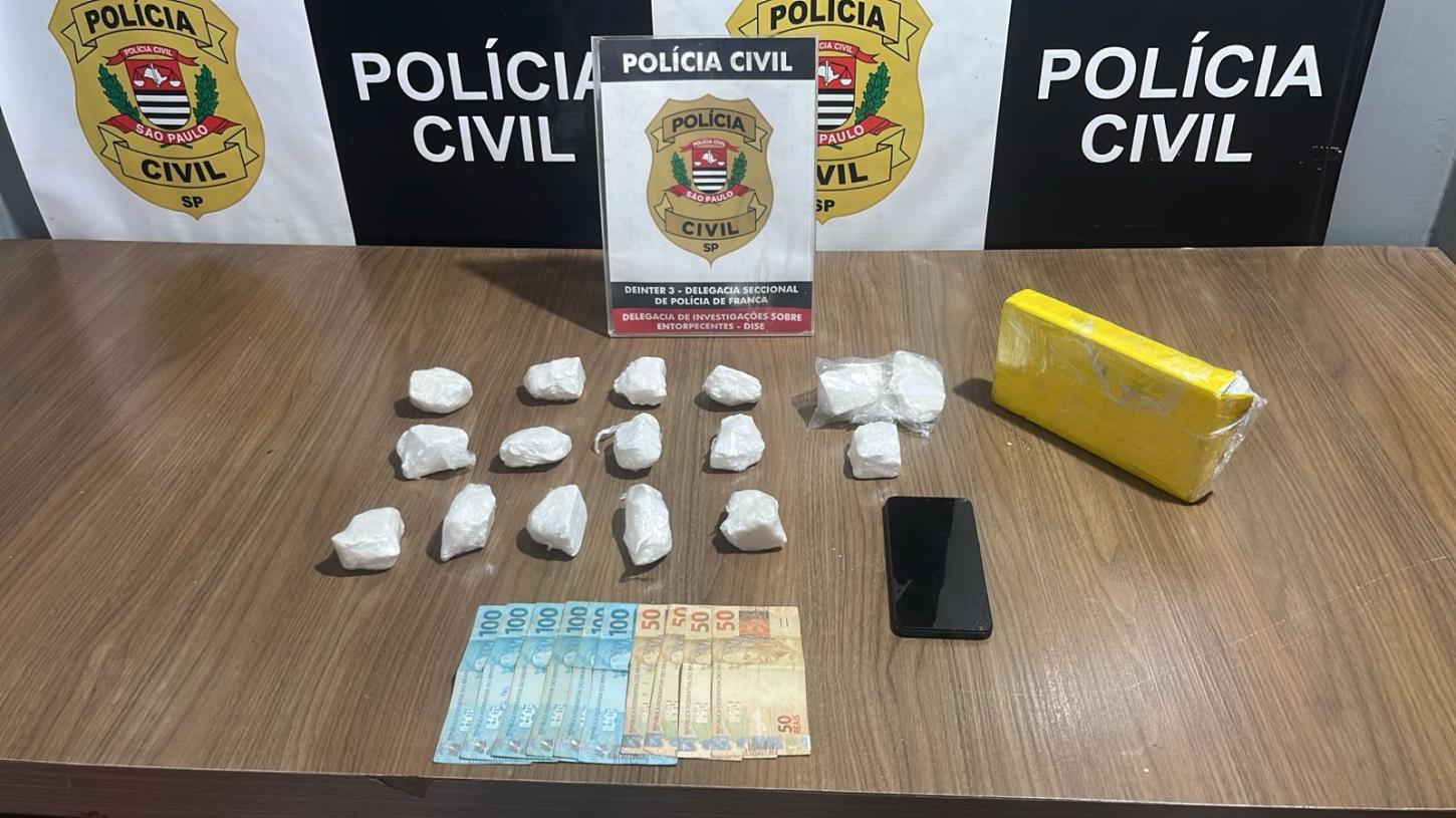 Homem é preso pela DISE com um quilo de cocaína na Vila Nicácio