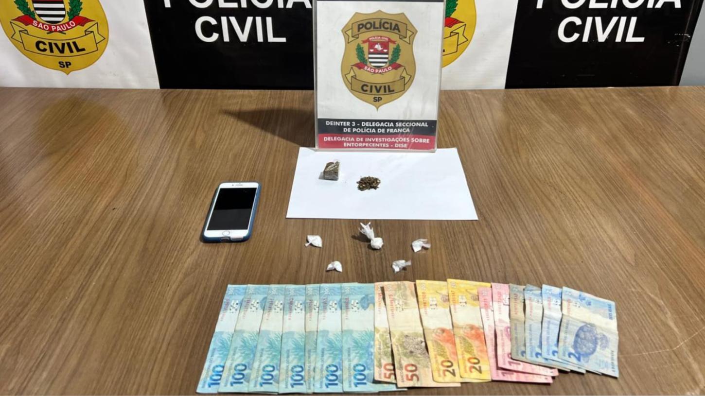 Policiais da DISE prendem traficante de 21 anos na Vila Santos Dumont