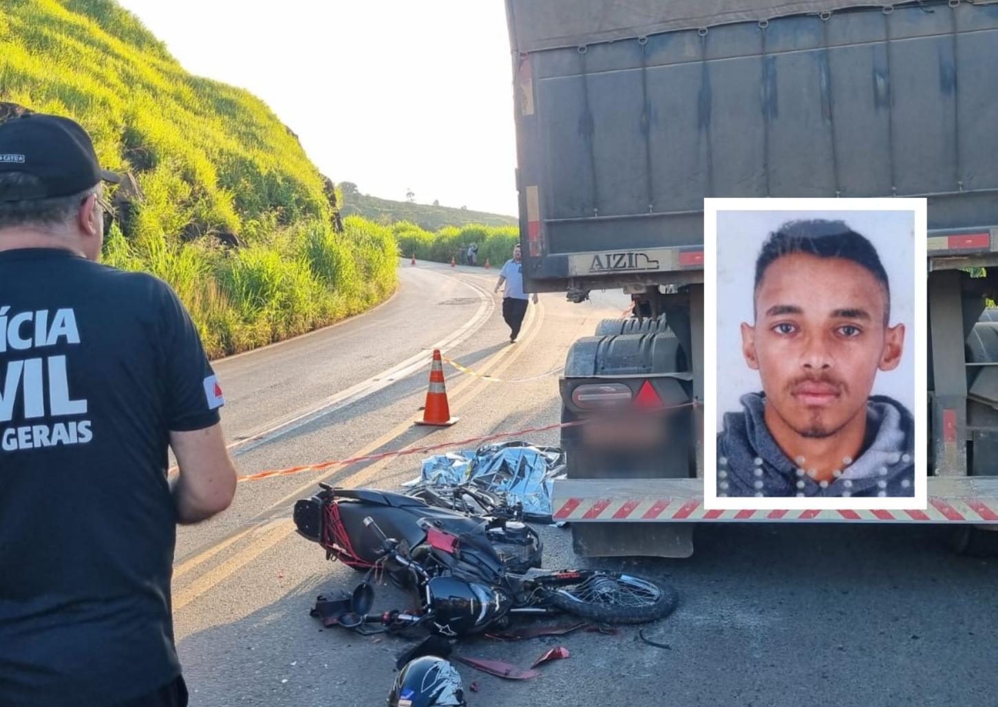 Motociclista de 25 anos morre em acidente; gestante foi socorrida