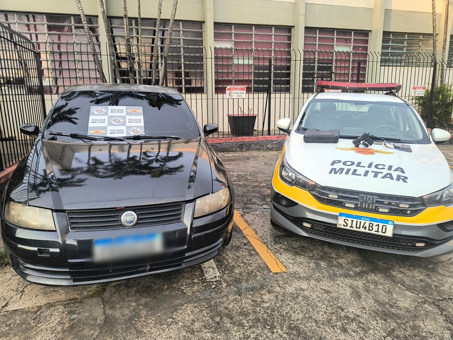 Trio tenta fugir da Polícia Rodoviária com arma, mas acaba preso