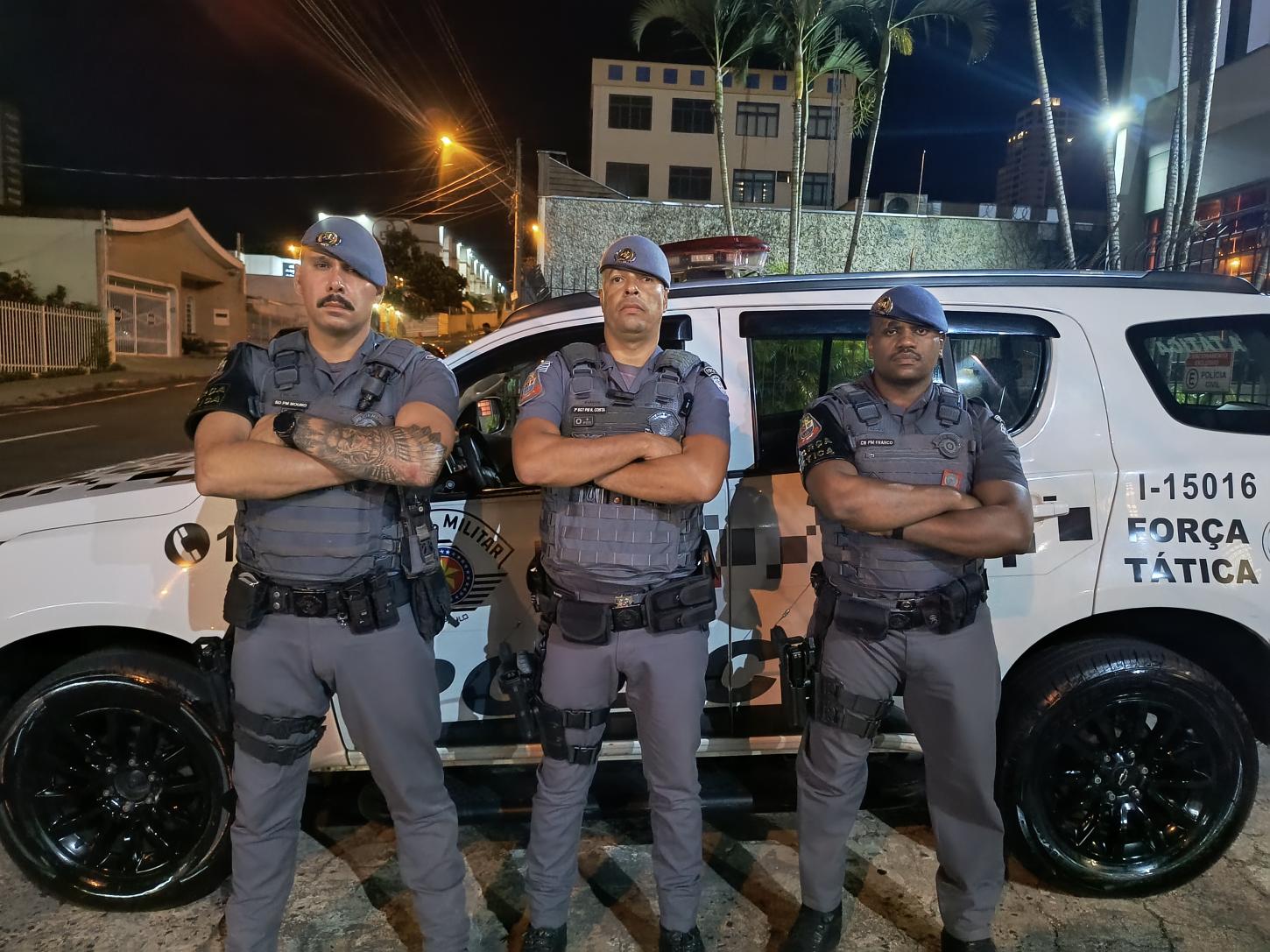 Traficante é preso no puxa-faca em operação da Rocam e Força Tática