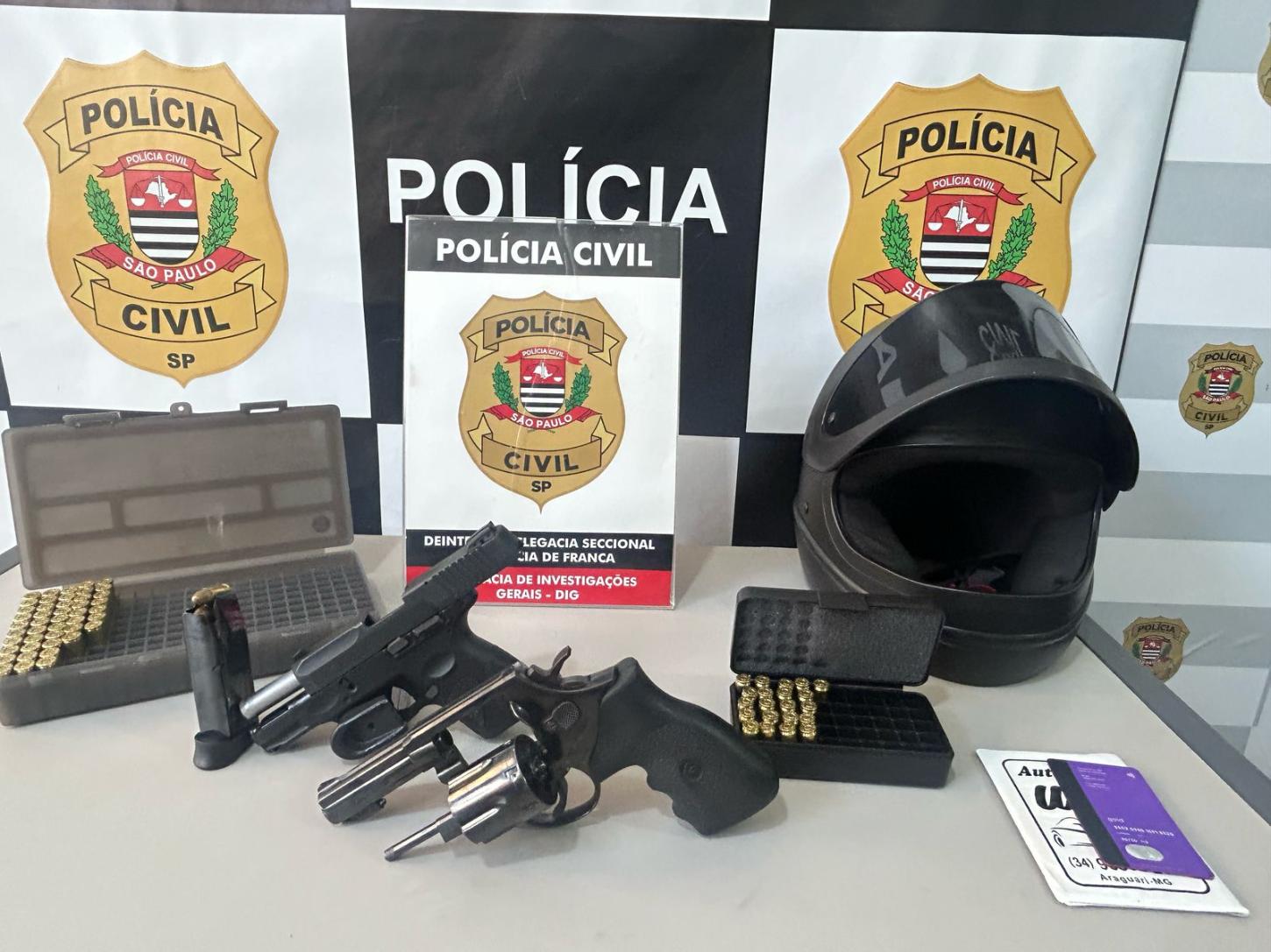 Polícia Civil apreende duas armas durante a operação pré-carnaval
