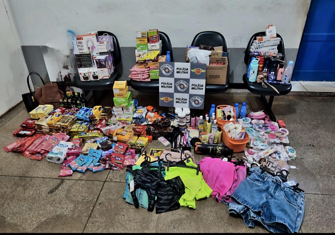 Polícia Rodoviária prende quatro mulheres após furto em shopping