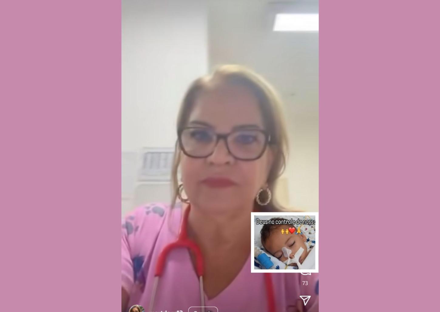 Avó ora, menino volta à vida e médica rasga atestado de óbito