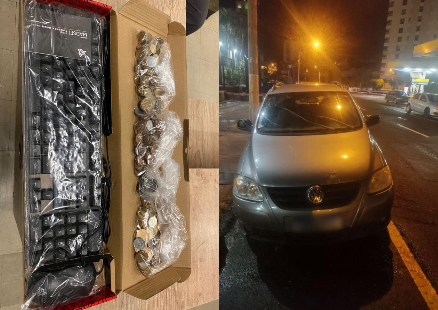 Ladrão furta loja de informática e é preso pela Polícia Militar