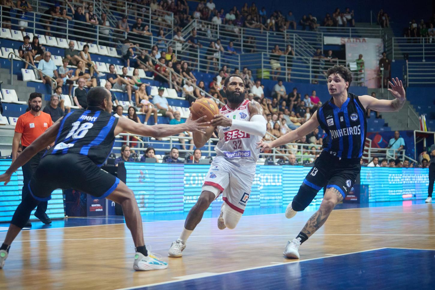 Franca Basquete vence o Pinheiros e conquista a 5ª vitória seguida no NBB