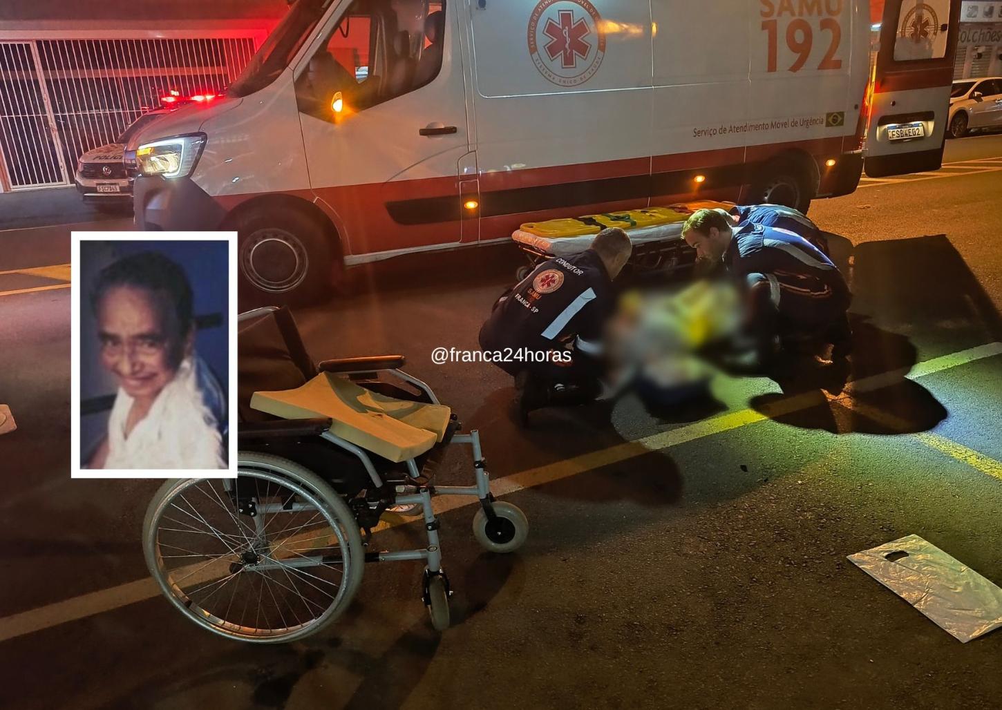 Morre na Santa Casa idosa cadeirante que foi atropelada por moto
