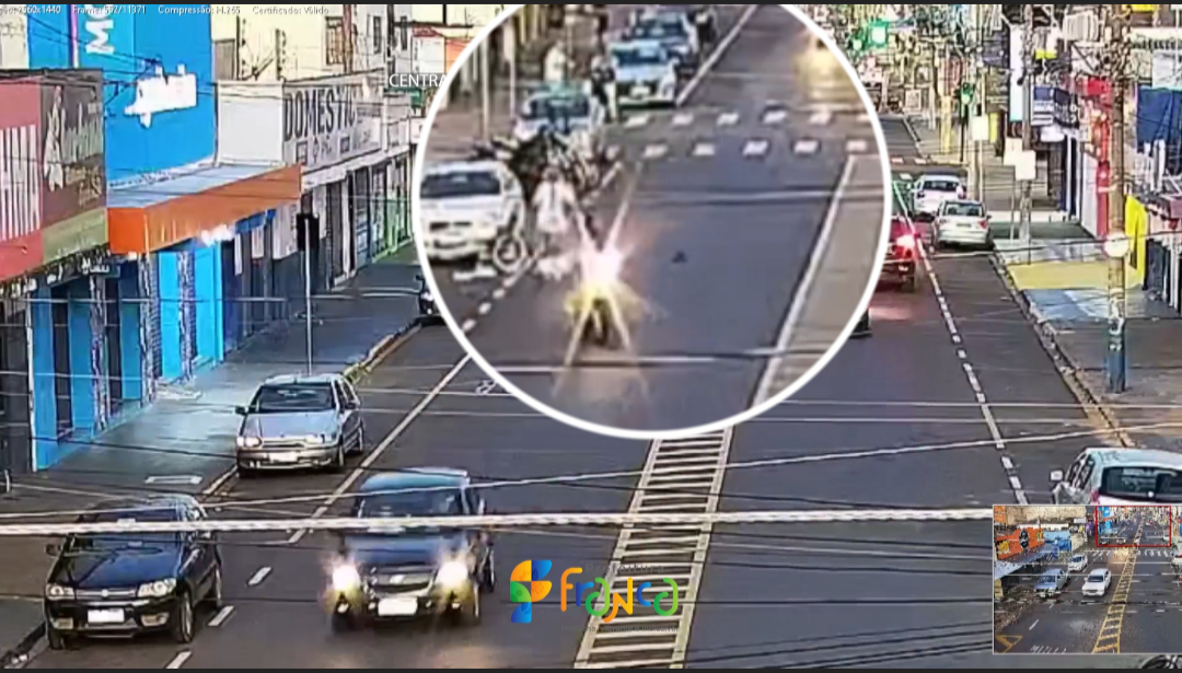 Câmera de segurança flagrou acidente que terminou em morte de cadeirante