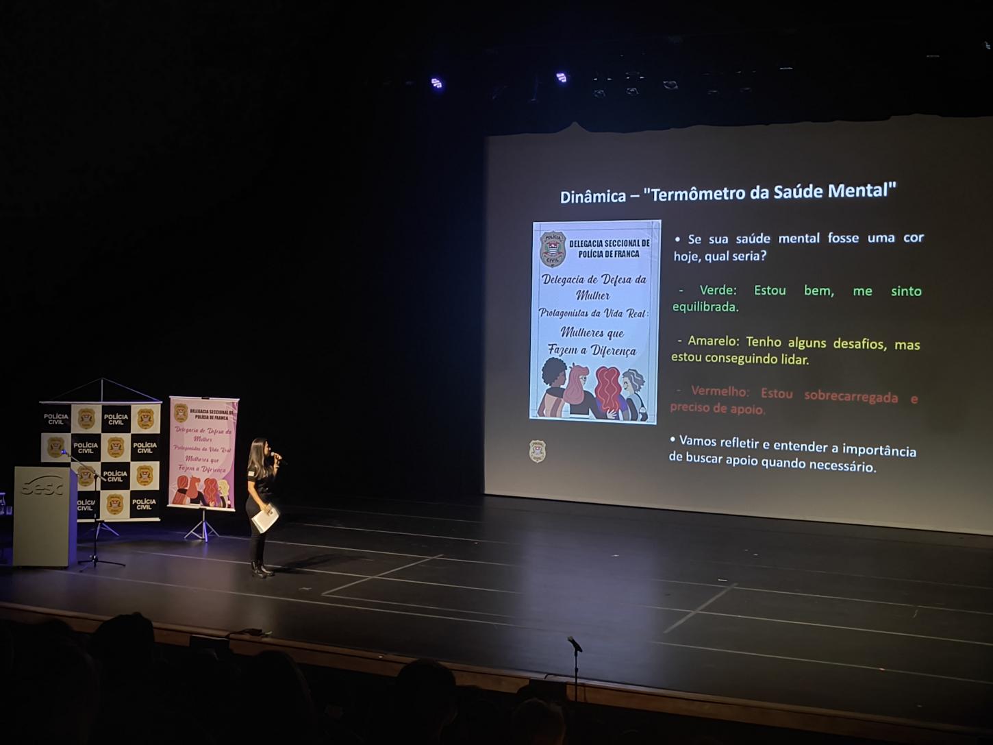 DDM realiza evento  no Sesc voltado as mulheres da segurança pública