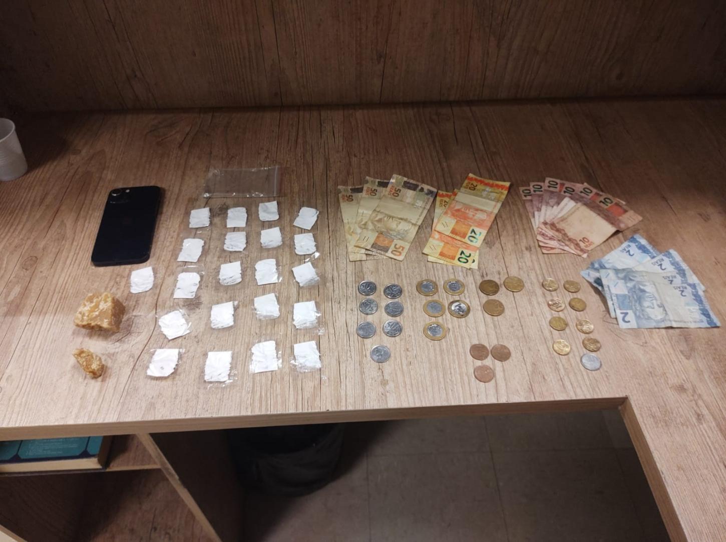 Traficante é preso pela Polícia Militar no Jardim Brasilândia