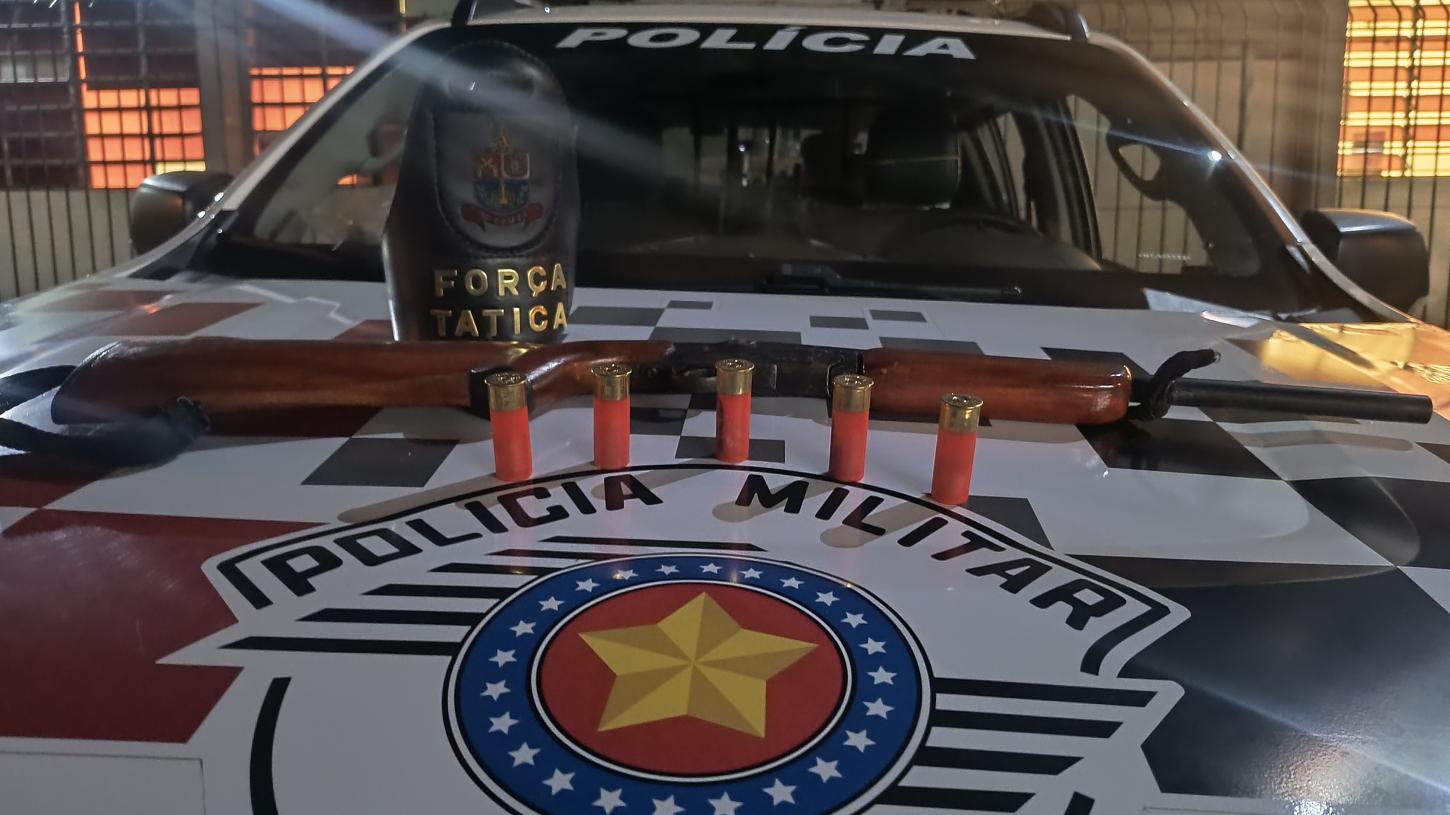 Estuprador é capturado pela Força Tática com arma de fogo