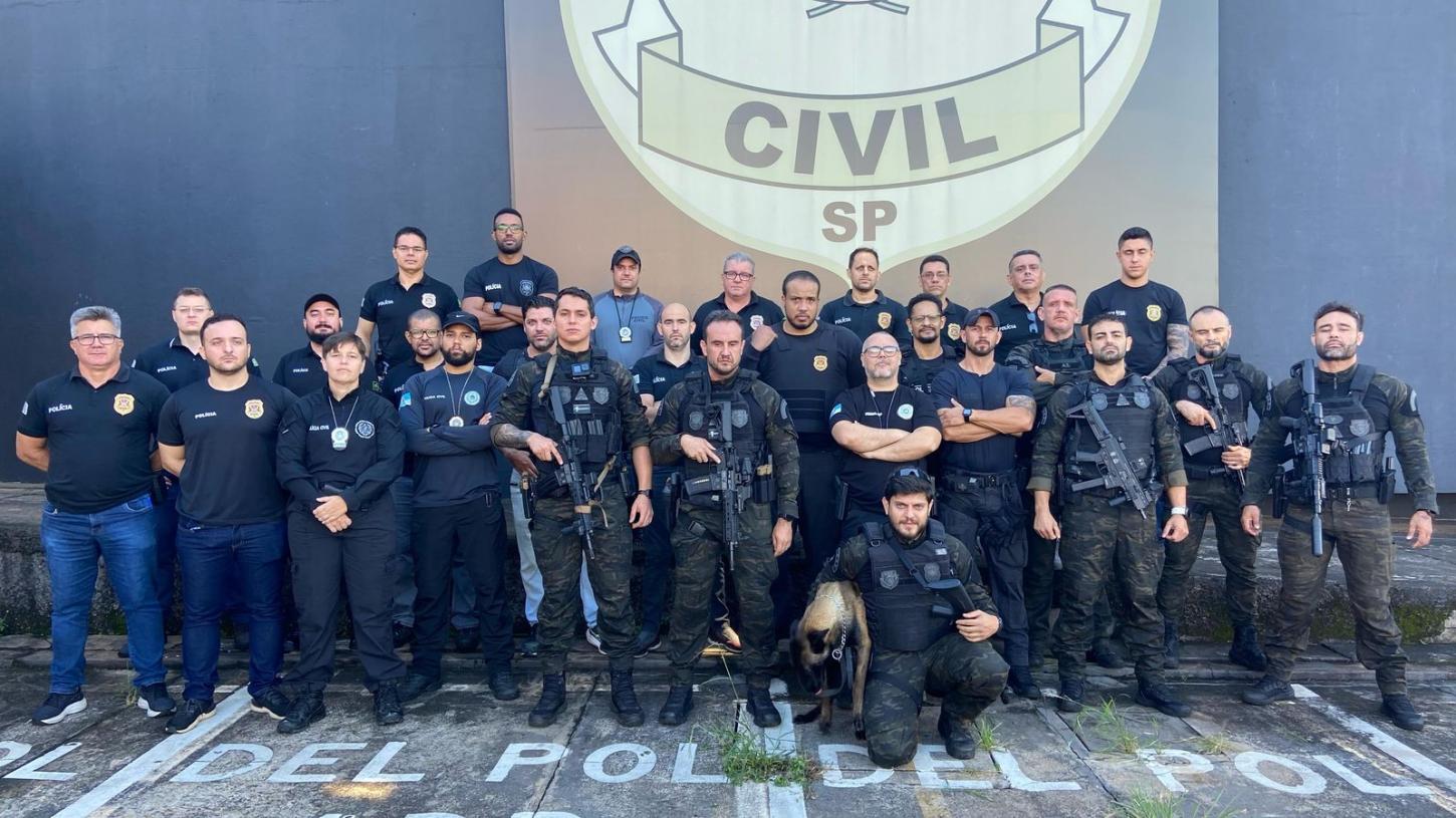 Polícia Civil realiza operação contra o comando vermelho em Franca