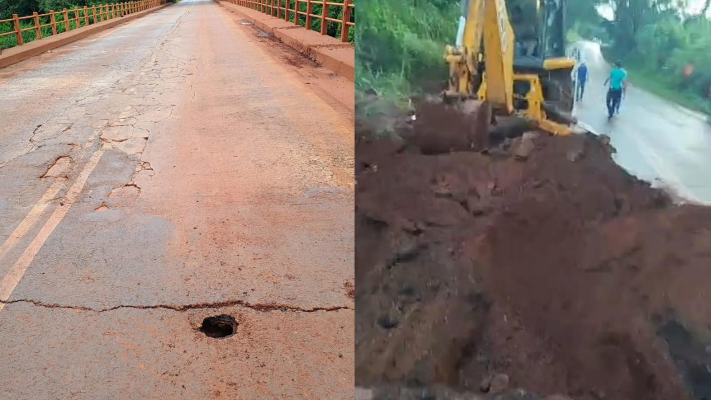 Ponte do Rio Sapucaí passa por vistoria e reparos emergenciais