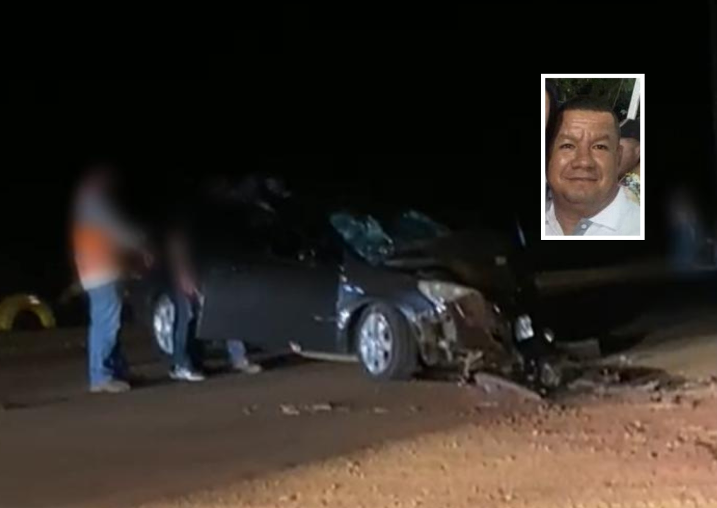 Acidente entre carro e caminhão deixa um morto e cinco feridos na região