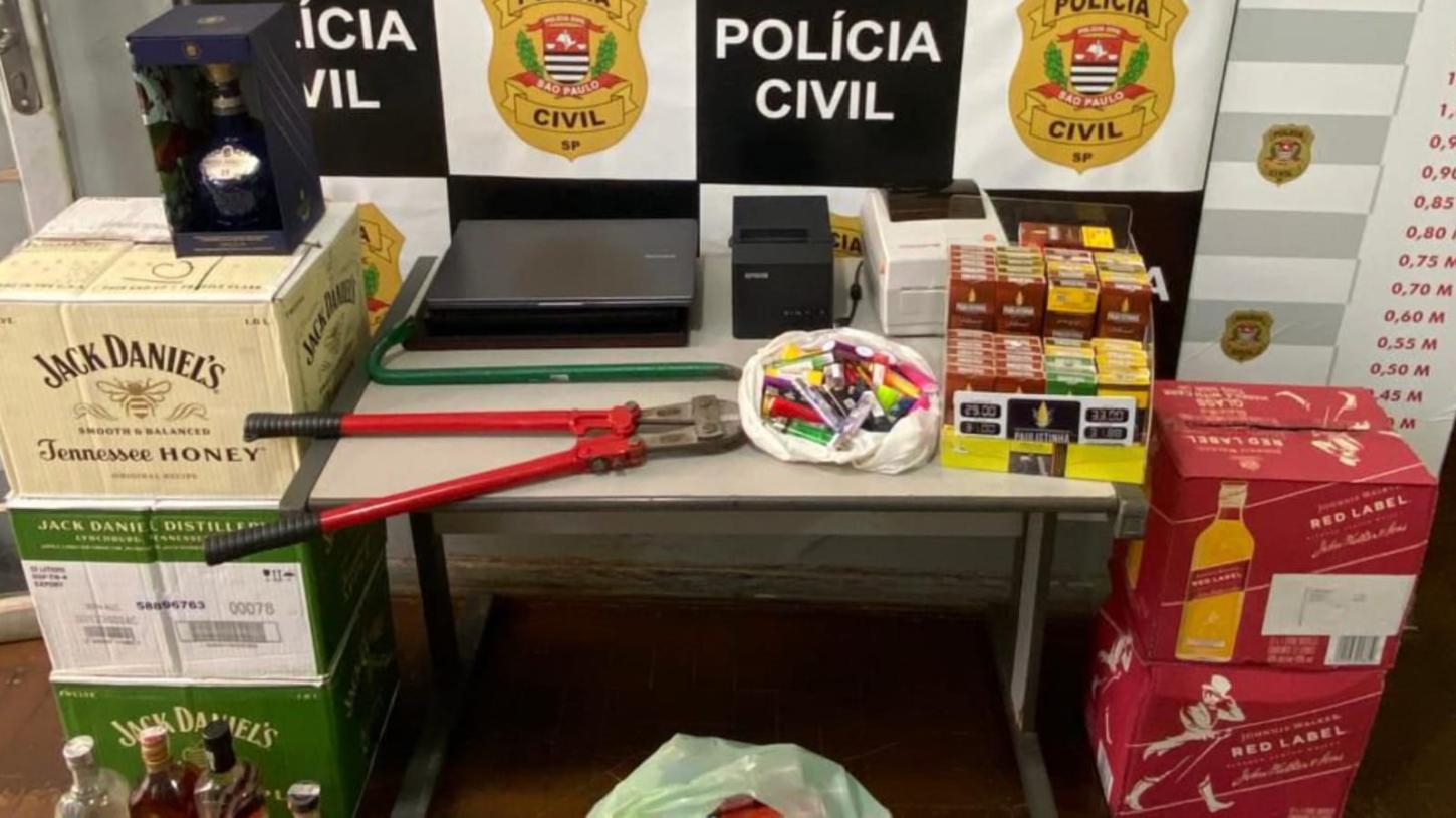 DIG recupera cestas básicas e produtos furtados em adega