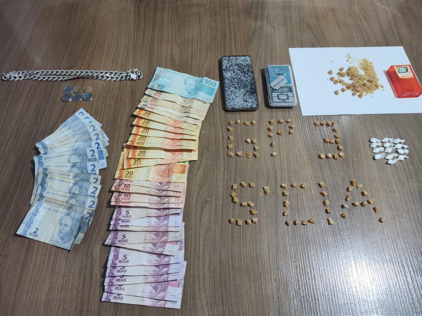 Traficante é preso pela Polícia Militar no Parque Vicente Leporace